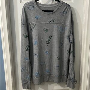 Disney Ink & Paint Crewneck Sweatshirt - NWT Size Large